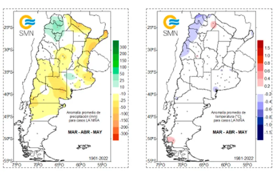 As&iacute; es el panorama en el pa&iacute;s. Foto: SMN.