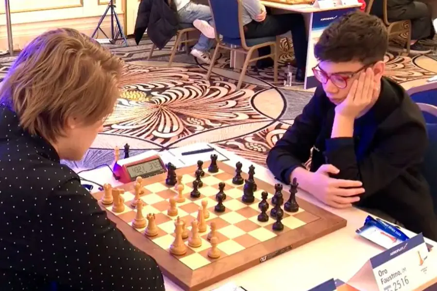 Faustino Oro qued&oacute; a un paso de ser Gran Maestro.