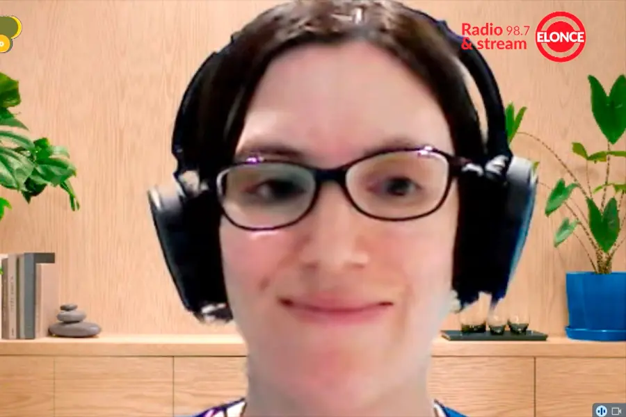 Bel&eacute;n Martorelli en "Moviendo el avispero".