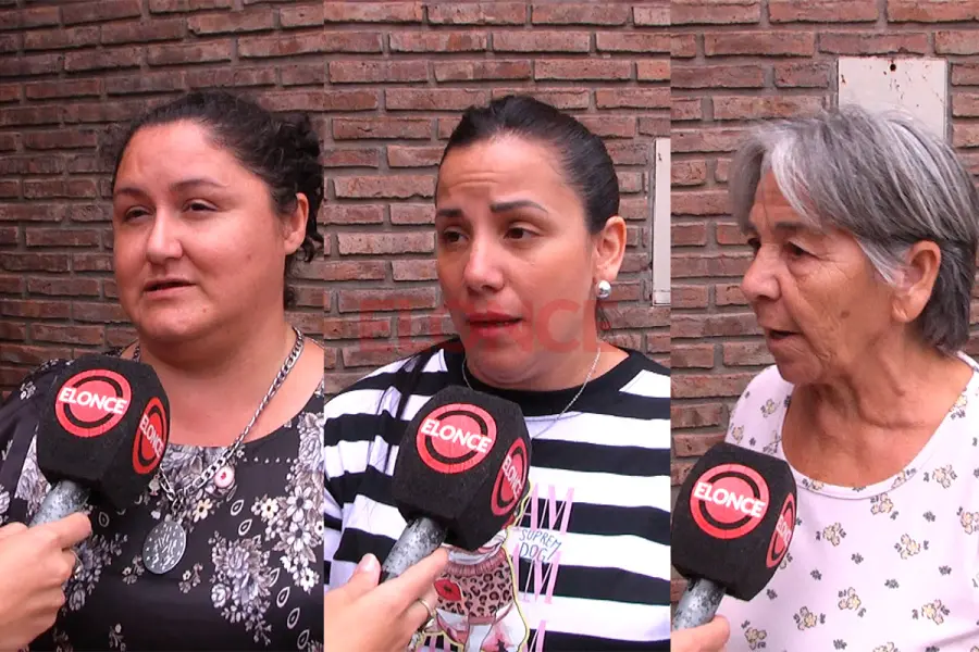 Madres y abuelas hablaron con Elonce.