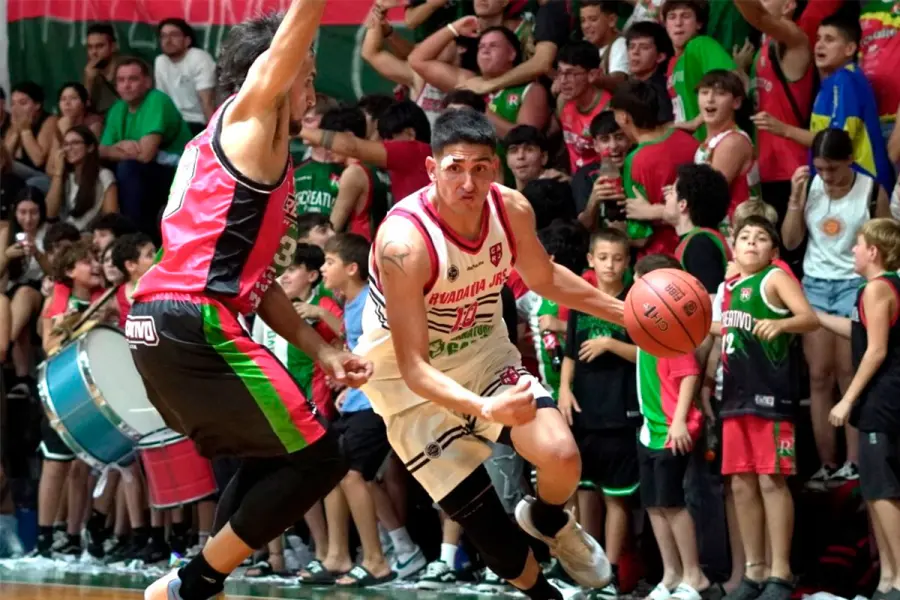 Rivadavia se llev&oacute; la victoria ante Recreativo. Foto: Prensa Recreativo.