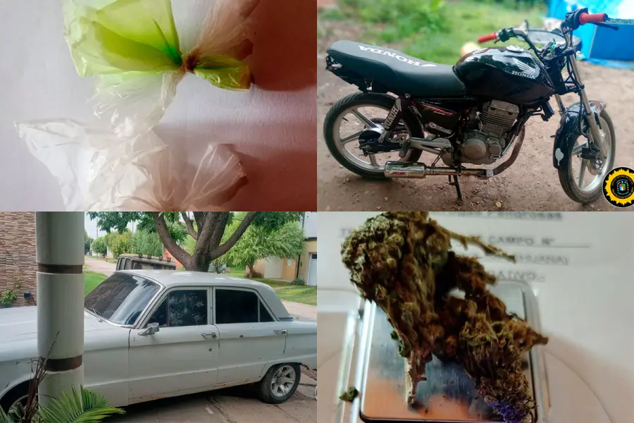 Elementos secuestrados en allanamientos en Nogoy&aacute;.