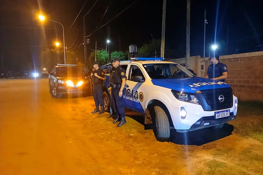 Intervenci&oacute;n por maltrato animal en Concordia (foto Polic&iacute;a de Entre R&iacute;os)
