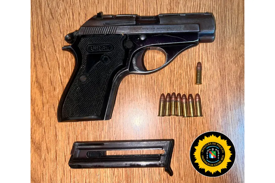 Fiesta clandestina termin&oacute; con disturbios y un detenido en Paran&aacute; (foto Polic&iacute;a de Entre R&iacute;os)