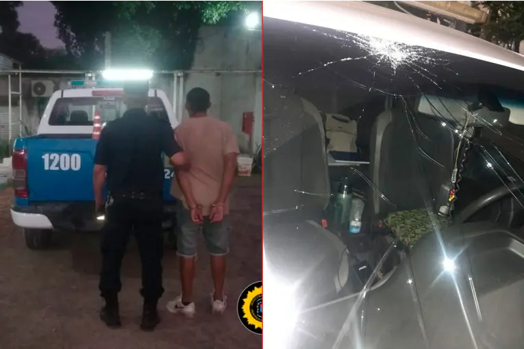 Disturbios y un detenido con arma de fuego tras clausura de una fiesta clandestina en Paraná