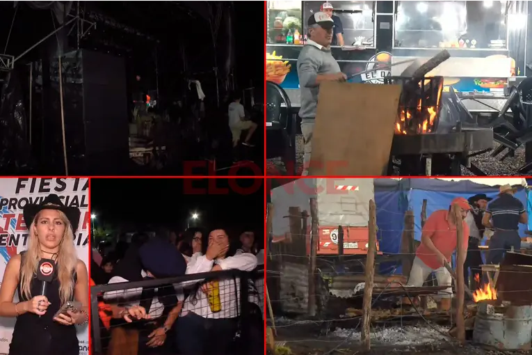 Por las lluvias en Feliciano reprogramaron la última noche de la Fiesta Provincial del Ternero Entrerriano