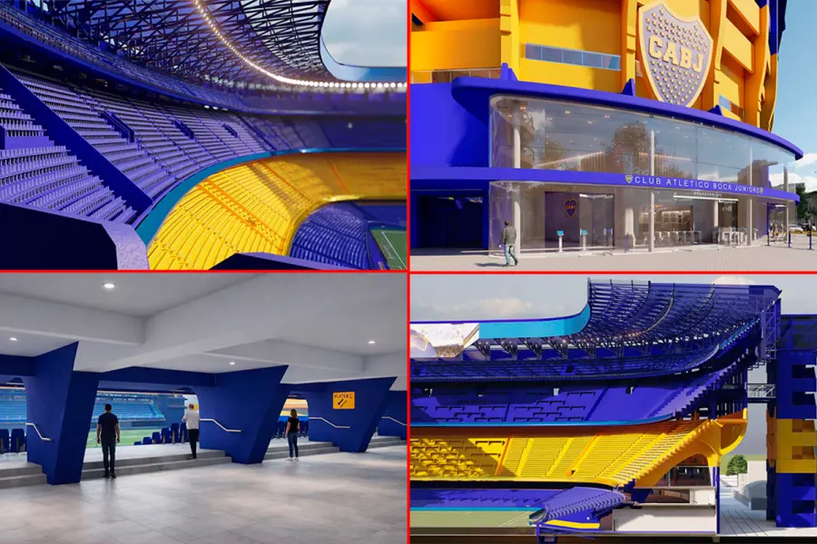 Proyecto para ampliar La Bombonera.