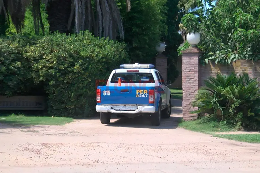 Pareja baleada en motel de Paran&aacute; (foto Elonce)