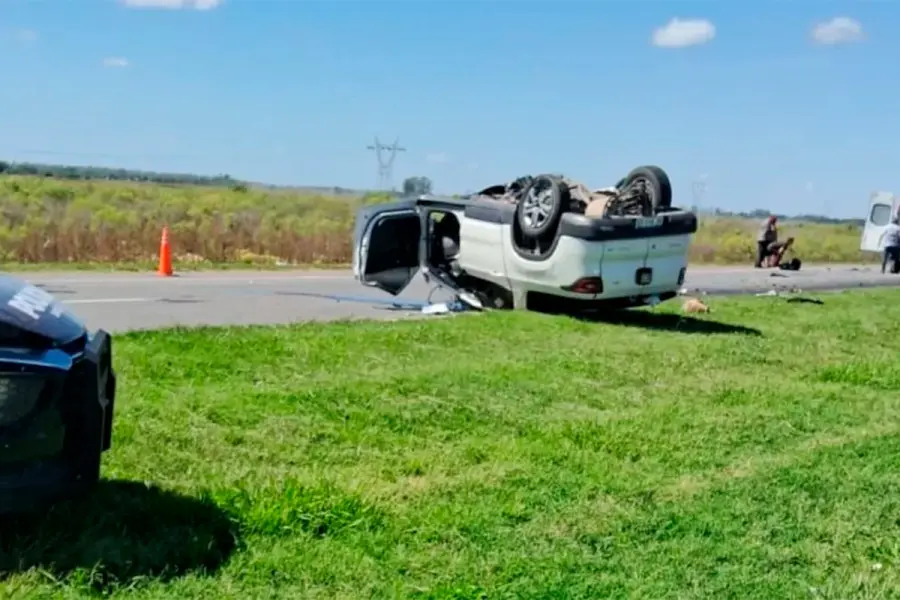 Fatal choque en la autopista Rosario-Santa Fe