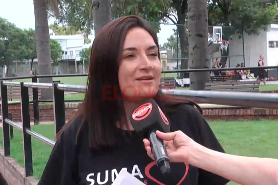 Anabella Albornoz dio detalles del convenio. Foto: Elonce.