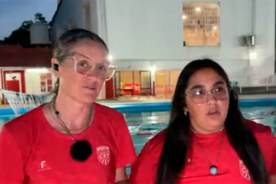 Las integrantes de Talleres Yanina Digiovani y Julieta Salta. Foto: Elonce.