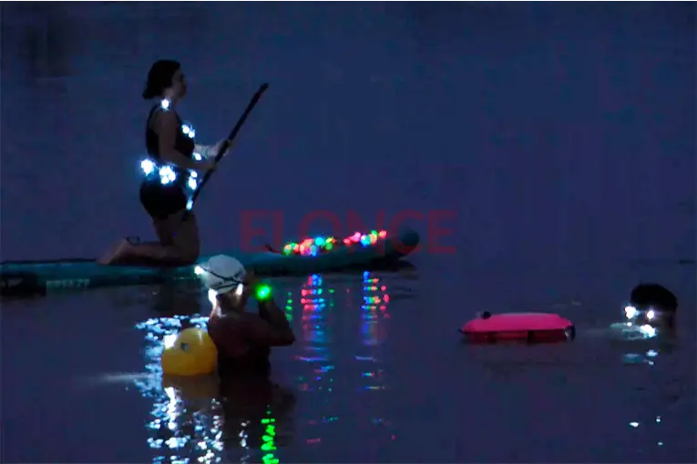 Iluminarán el río Paraná: preparan la tercera edición de la travesía acuática Bichito de Luz