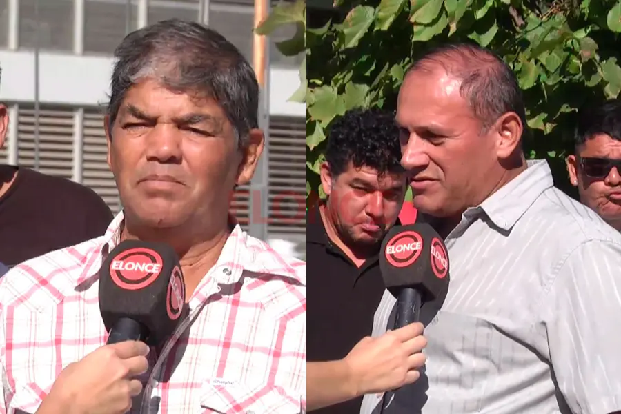 Flavio Enr&iacute;quez y Ceferino Barzola. Foto: Elonce.