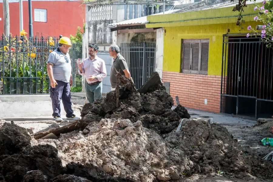 Obras en Vecinal Balbi.