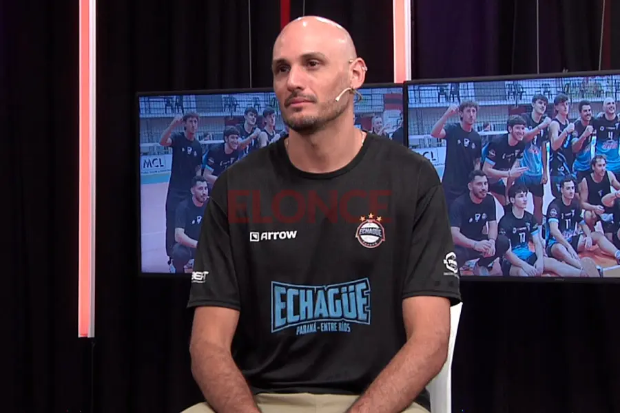 Denis P&eacute;rez, capit&aacute;n de Echag&uuml;e.