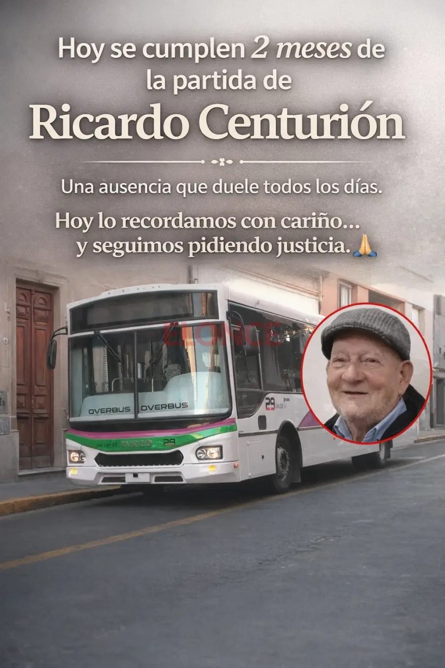 Justicia por Ricardo Centuri&oacute;n