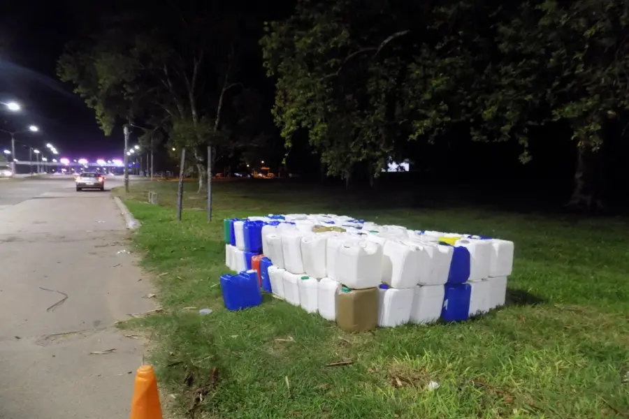 Envases de fitosanitarios (foto Gobierno de Entre R&iacute;os)