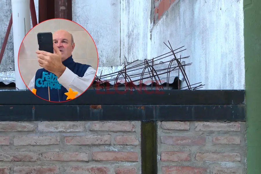 La vivienda del sacerdote donde ocurri&oacute; el hecho (foto Elonce)