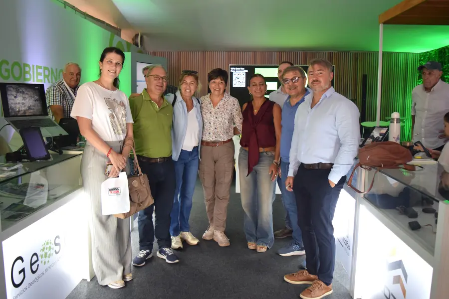 El stand de Entre R&iacute;os en Expoagro (foto Gobierno de Entre R&iacute;os)
