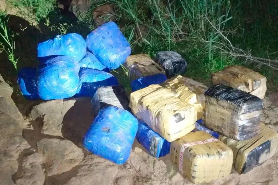 Droga secuestrada en Misiones.