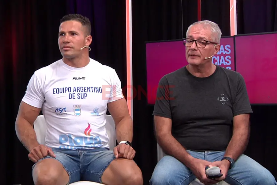 Ezequiel Canosa y Dante Quemal del Rowing.