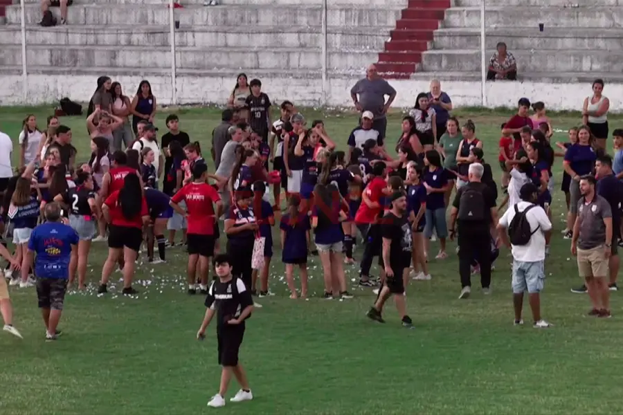 San Benito festejando la consagraci&oacute;n.