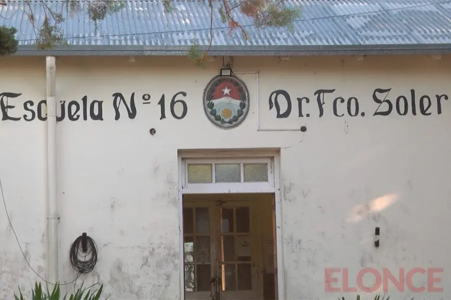 Escuela N&ordm; 16 &ldquo;Dr. Francisco Soler&rdquo;, de Bajada Grande (foto Elonce)