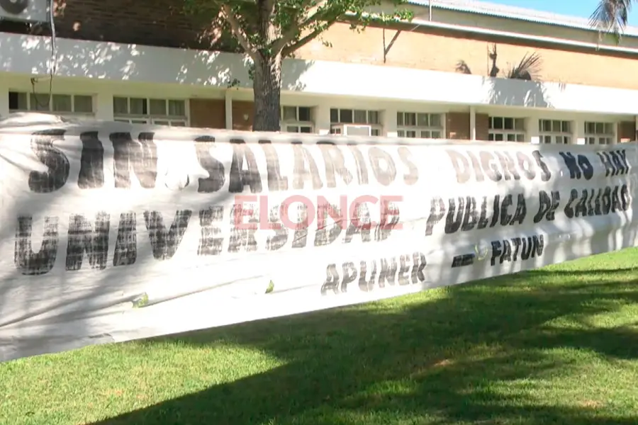 Paro universitario en la UNER.