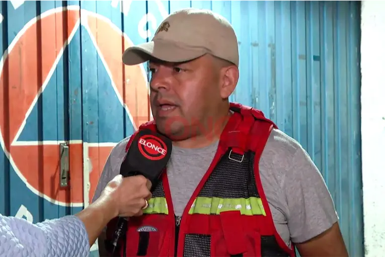 Vientos intensos en Paraná: árboles caídos y postes inclinados tras el alerta