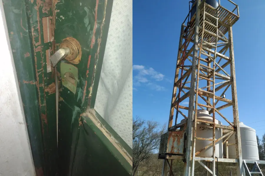 Escuela rural en Ceibas.