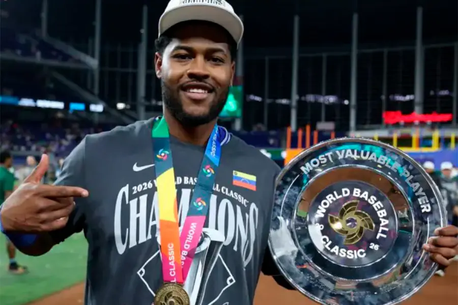 Venezuela campe&oacute;n del Cl&aacute;sico Mundial de B&eacute;isbol 2026 (foto Prensa Mercosur)