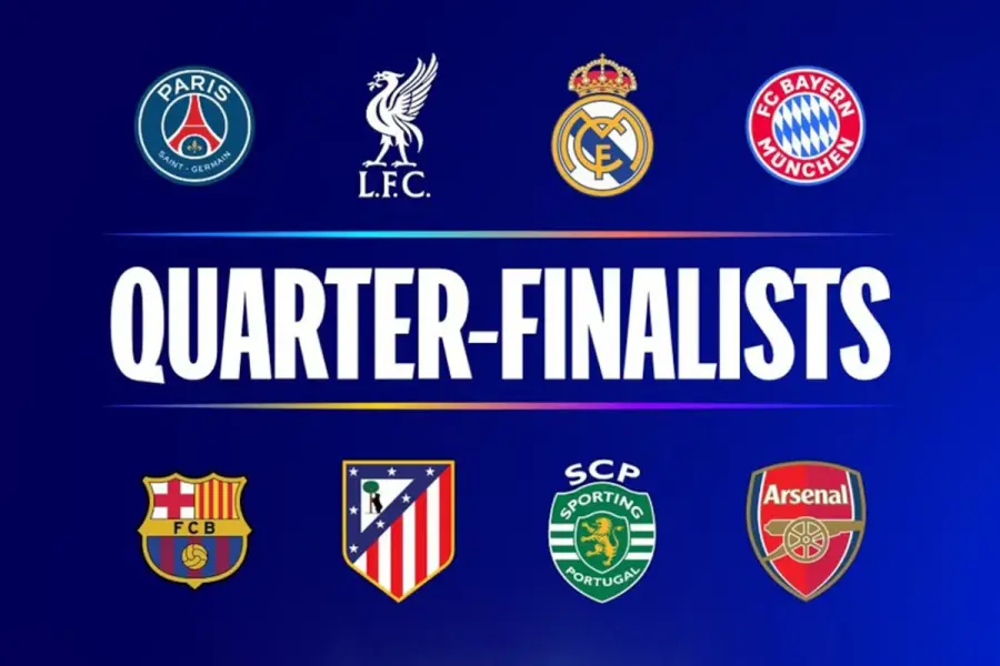 Los ocho que siguen en carrera. Foto: Champions League.