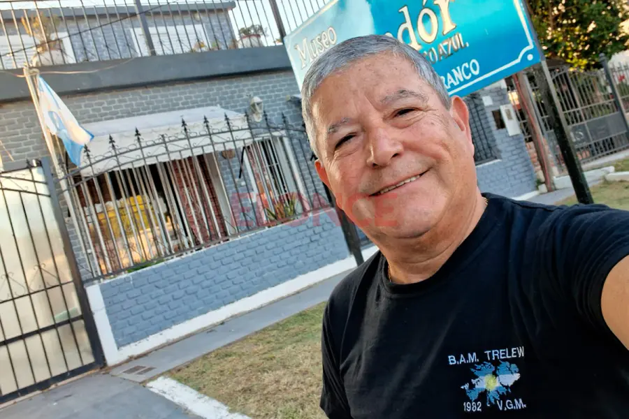 Miguel Franco, veterano de la Guerra de Malvinas (foto Elonce)