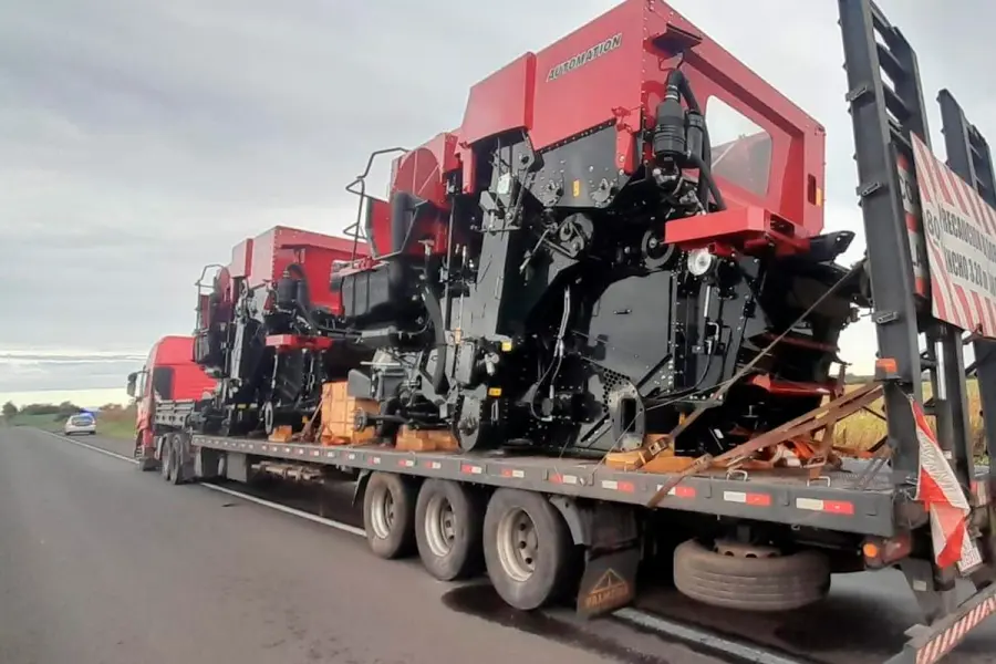 Cami&oacute;n accidentado en Ruta 26.