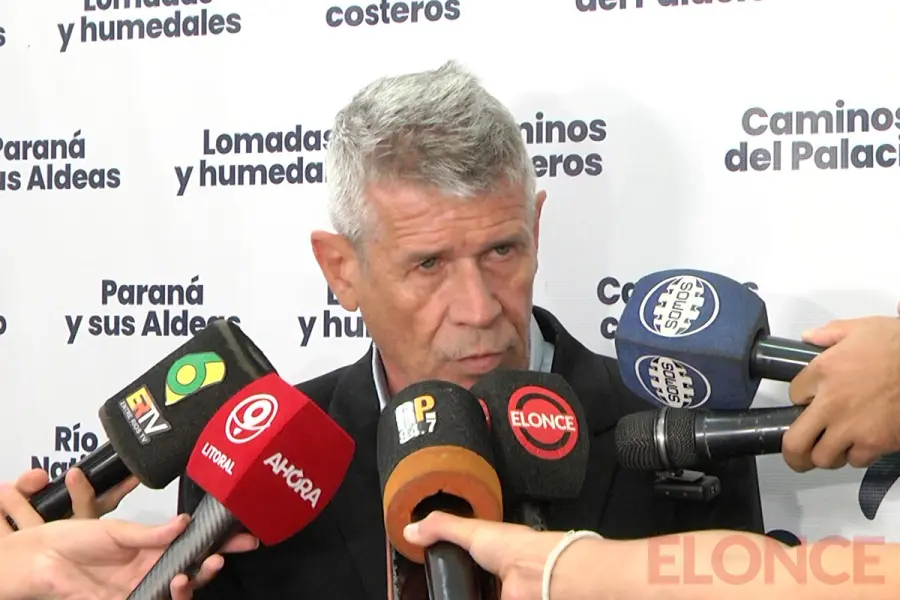 Jorge Satto, presidente del Ente Mixto de Turismo de Entre R&iacute;os (foto Elonce)