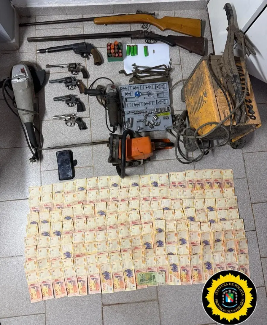 Allanamiento por abigeato permiti&oacute; secuestrar armas y avanzar en investigaci&oacute;n