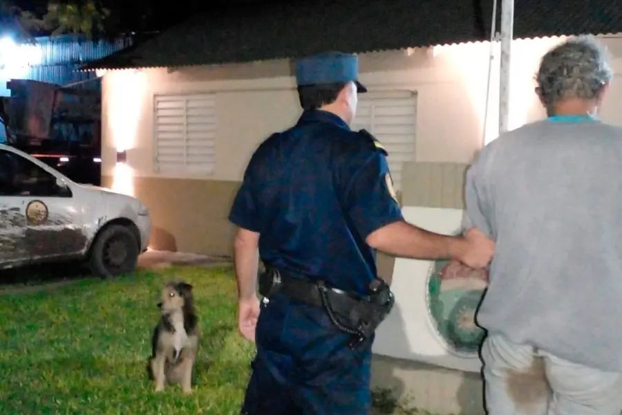 Detenido en Piedras Blancas.