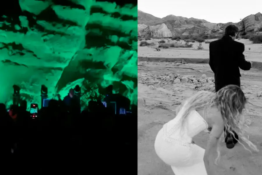 Im&aacute;genes de la boda sin autorizaci&oacute;n. Foto: Redes.