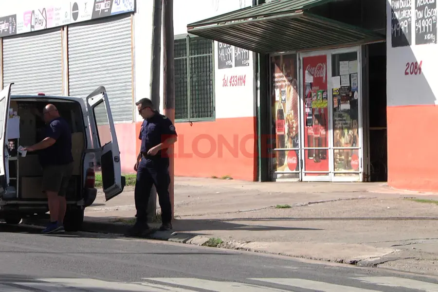 Violento asalto a madre de supermercadista (foto Elonce)
