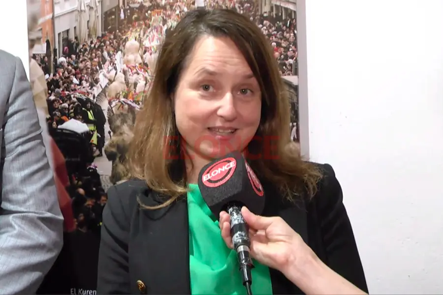 La embajadora eslovena en Argentina, Tina Vodnik