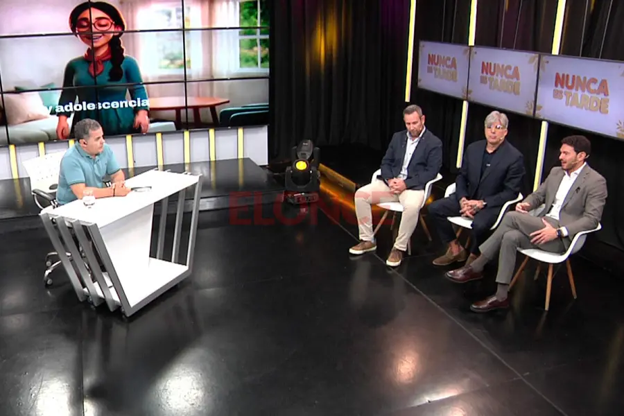 Esteban D&aacute;vila, Fernando Reberendo y Emanuel Gainza (foto Elonce)