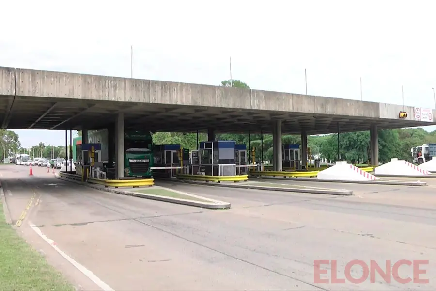 Peaje en el T&uacute;nel Subfluvial (foto Elonce)