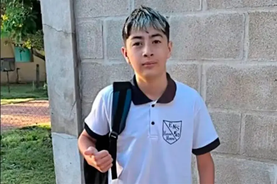 Ian Cabrera, el chico asesinado en la Escuela N&deg; 40 "Mariano Moreno"