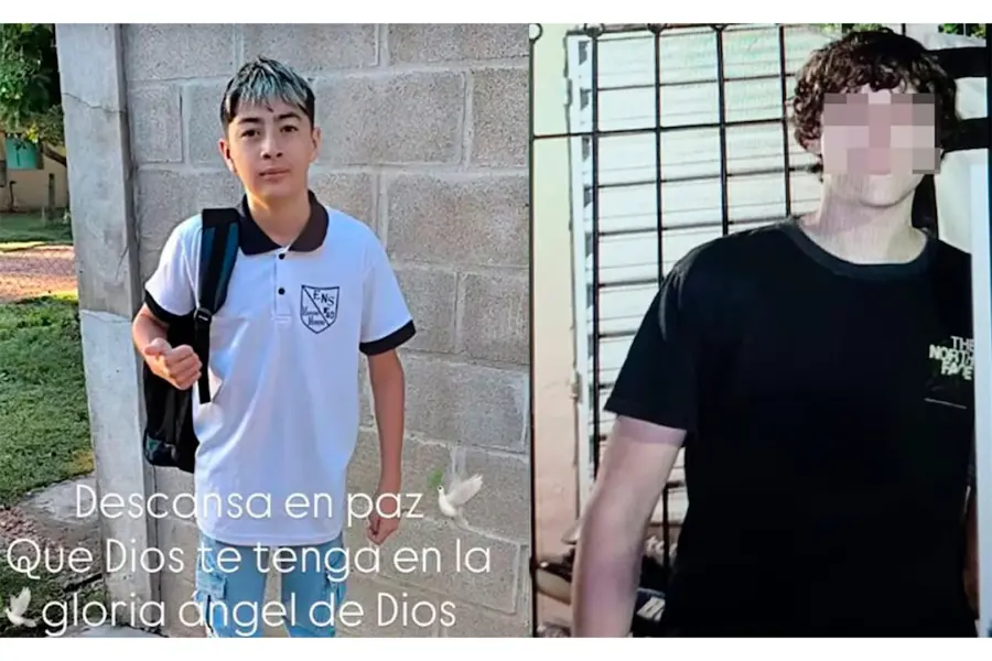 La v&iacute;ctima y el atacante