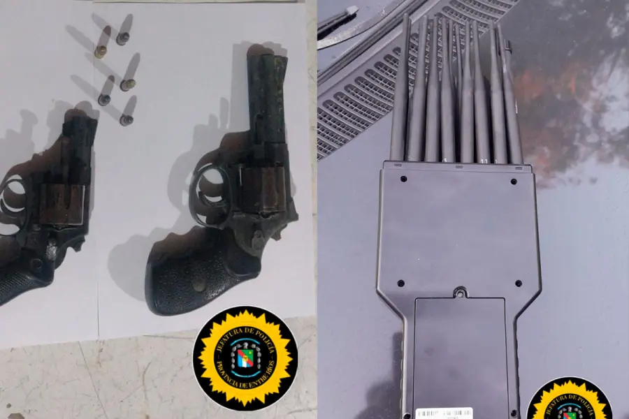 Allanamiento en Concordia.