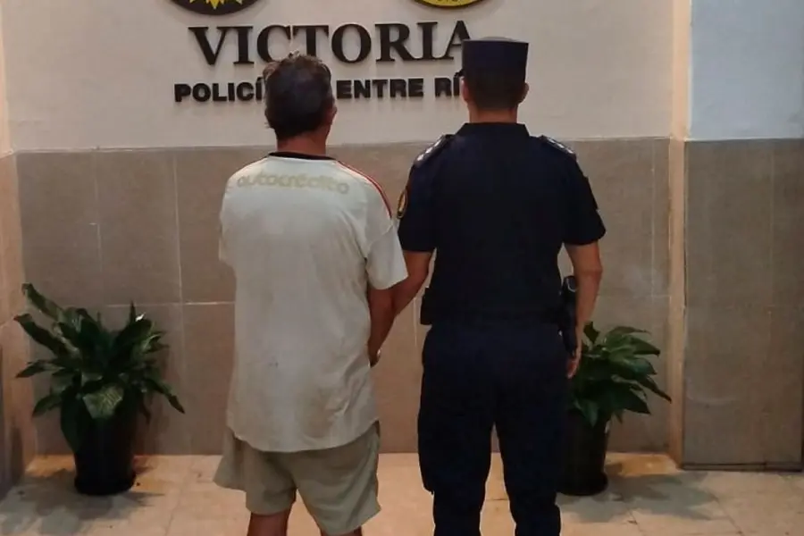 Detenido en Victoria.