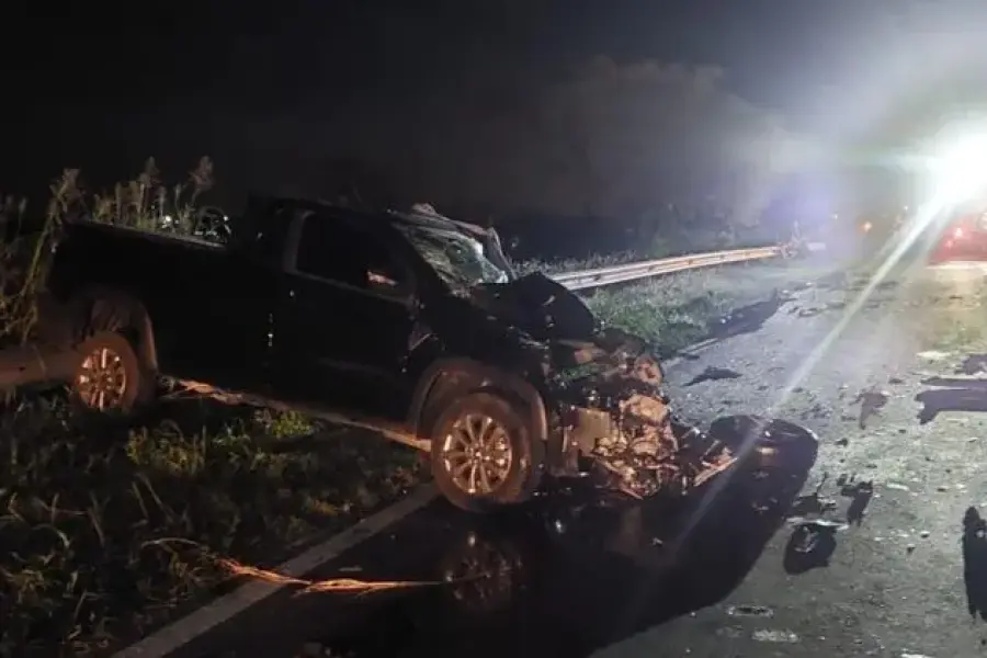 Fatal choque frontal en C&oacute;rdoba (foto La Voz)
