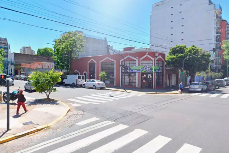 Esquina donde se produjo el hecho.