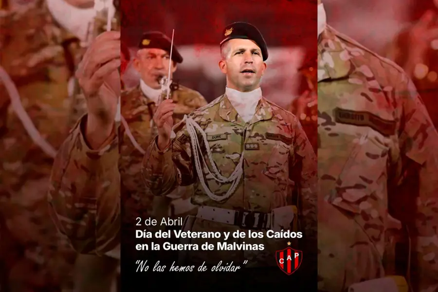 Mensaje de Patronato por Malvinas.