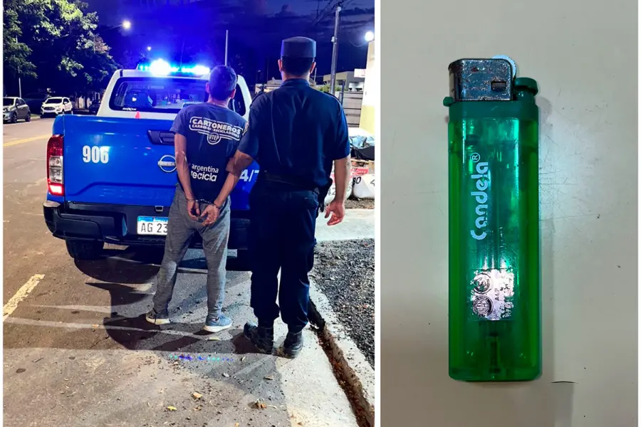 Detenido por violencia de g&eacute;nero en Paran&aacute; (foto Polic&iacute;a de Entre R&iacute;os)